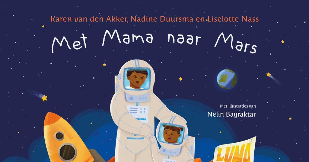 Cover-Met mama naar Mars