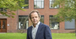 Floris van Delft, spreker tijdens de Avond van de Chemie